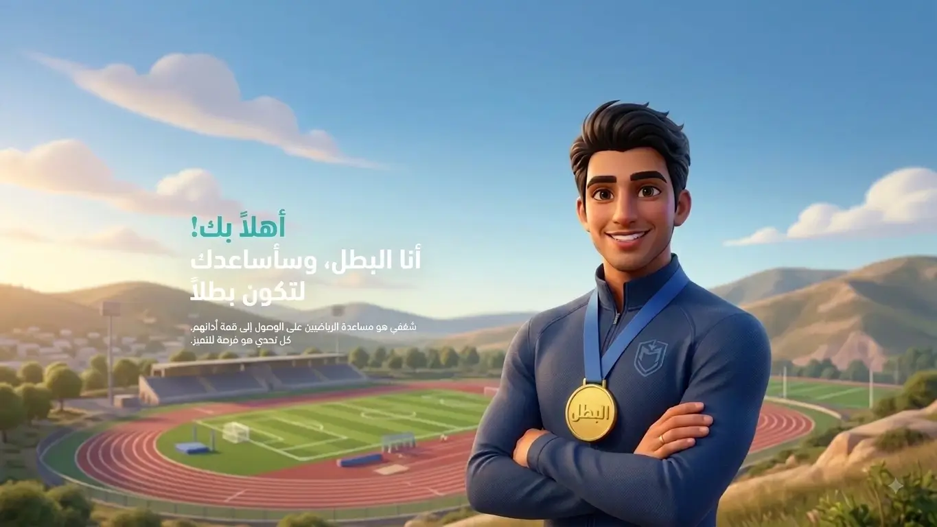 البطل الرياضي